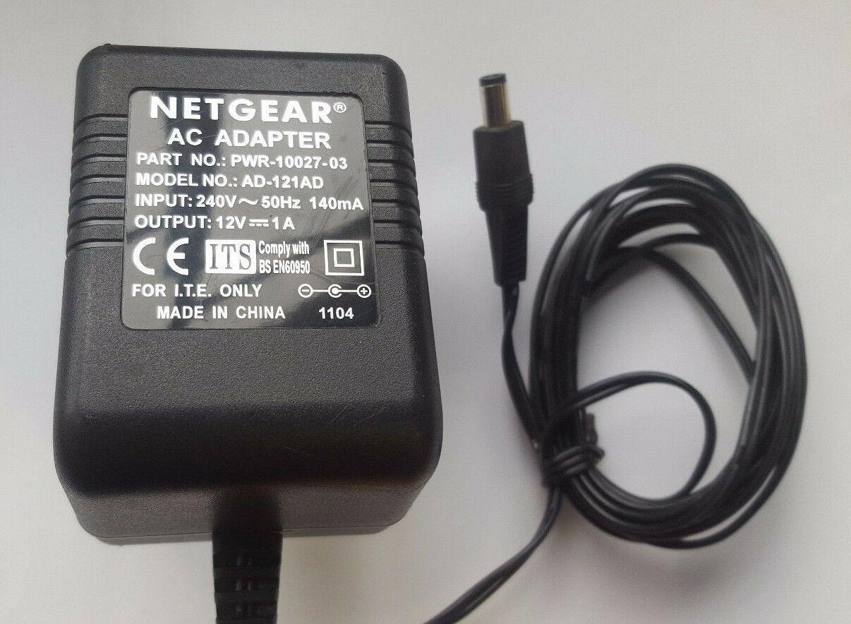 *Brand NEW* NETGEAR DV-1280-3UK 12V 1A AC ADAPTER Power Supply